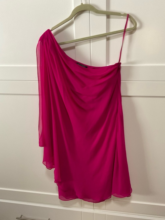 Ralph Lauren Dresses & Skirts - Ralph Lauren Fuchsia One-Shoulder Dress